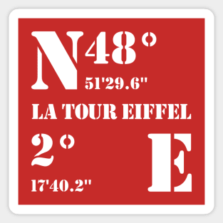 The Eiffel Tower Sticker